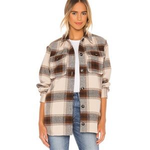 BB Dakota by Steve Madden Lucky Lumber Jacket in Tan